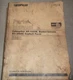 CAT CATERPILLAR AP-1055B BG-2455C ASPHALT PAVER PARTS BOOK MANUAL ABB ACM