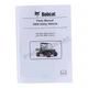 Bobcat 3400 Utility Vehicle Parts Catalog Manual B3FL18001- B3FL19001-