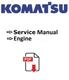 2x KOMATSU WB70A-1 BACKHOE LOADER SERVICE ENGINE REPAIR SHOP MANUAL PDF SET