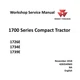 Workshop Service Manual For Massey Ferguson 1726E 1734E 1739E On Usb Stick