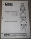 NPK M-28G M-28S M-28K MATERIAL PROCESSOR OPERATION & MAINTENANCE SERVICE MANUAL