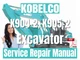 Kobelco Excavator K904-2 K905-2 Service Repair Manual