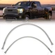  Fuel Tank Hoses Stainless for Chevy GMC Sierra 2500HD 3500HD 6.6L Duramax 