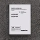 Komatsu FS17SH-1 ASX-HP Forklift Lift Truck Parts Catalog Manual SN K06053B & Up