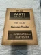 international harvester parts catalog 123 sp harvester thresher