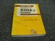 Komatsu D355A-5 Bulldozer Crawler Dozer Parts Catalog Manual S/N 12622-