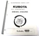 97898-61090 KUBOTA ILLUSTRATED PARTS LIST FOR D1403-E2B-SAE-2 DIESEL ENGINE