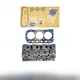 Complete cylinder head+Full Gasket Set Fit For Yanmar 3TNV84 Engine EF312T EF324