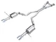 For 2018-2024 Durango SRT Hellcat AWE Tuning Touring Cat Back Chrome Silver Tips