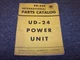 International Harvester UD-24 Diesel Engine Power Unit Parts Catalog Manual Book