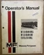 1974 MASSEY FERGUSON MF 33 GRAIN FERTILIZER DRILL OWNER'S OPERATOR'S MANUAL
