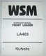 Kubota LA403 Front Loader Workshop Service Shop Repair Manual ORIGINAL! 2005
