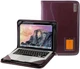 Broonel Purple Leather Contour Case For ASUS Vivobook 14 X1404VA 14" Laptop