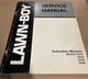 Lawn-Boy Service Manual for Suburban Mowers Model 6230, 6430, 8430, 8480