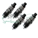 4pcs Fuel Injector 8-97079653-0 for Isuzu TCM FHD20Z5 FHD30Z5 forklift