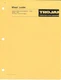 Yale & Towne Trojan Wheel Loader Model 4000 Parts & Operators Manual TB069 1975
