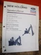 1991 NEW HOLLAND B-104 124 BH-114 BACKHOE ORIGINAL FACTORY OPERATORS MANUAL