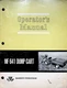 Vtg Original Massey Ferguson MF 641 Dump Cart Owner's Manual