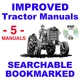 Ford 701 901 Tractor SERVICE, PARTS Catalog, OWNERS Manual -5- Manuals 1953-1964