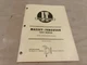 I&T SHOP SERVICE MASSEY-FERGUSON SHOP MANUAL MF-41 MODELS MF670 MF690 MF698