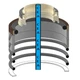 PW01V00046R300 Seal Kit Fits Kobelco SK35SR-2 35.00 x 65.00