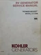 Kohler RV Generator Power Boost 4.5 CKM KT-17 Gasolin Repair Shop Service Manual