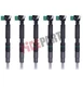 6PK Fuel Injectors compatible Bobcat 7261663 Doosan D34 400903-0043E Delphi