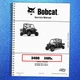 BOBCAT 3400 3400XL Utility Vehicle Service Manual 2018, BOUND, COVERS, FOLDOUTS