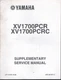 Yamaha XV1700PCR XV1700PCRC Supplementary Manual LIT-11616-16-36 MN2332