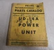 International Harvester UD-14A Power Unit Parts Catalog Manual 1952 PU-19C International Harvester UD-14A Power Unit Parts Catalog Manual 1952 PU-19C