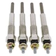 4X Plug Glow 9-82511978-0 For Isuzu ELF150 ELF250 TLD13 Engine C240 C221 4BA1