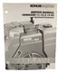 1991 Kohler command engine 11 12.5 14 hp horizontal crankshaft service manual