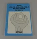 Repair Manual Stihl High Pressure Cleaner RE 110 - 260 K + RB 220 K Version 1993