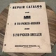 Repair Catalog R-2102 for Minneapolis-Moline H 210 Picker Husker & S 210 Sheller