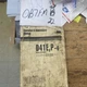 Komatsu D41E-6, D41P-6 Crawler Dozer Operstors Manual OEM