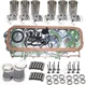 Overhaul Rebuild Kit for Hino J08E J08ET Engine for Kobelco SK350-8 SK260-8