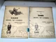 Case Model 65 Combine Parts Catalog No. A599 with Supplement 1 -Pair of Catalogs
