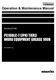 Komatsu PC160LC-7 JPN TIER3, GREASE 100H Excavator Operators Manual SN 20001-up
