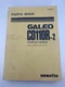 KOMATSU CD110R-2 CRAWLER CARRIER PARTS MANUAL BOOK S/N 1501-UP GALEO