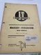 Massey Ferguson MF230 MF235 MF245 Shop Manual MF-33 I &T 3000