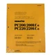 Komatsu PC200/200LC-6/PC220/220LC6 Workshop Repair Service Manual - # SEBM003405