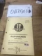 Used I&T ALLIS-CHALMERS Shop Manual No.AC-21