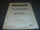 Kohler K482 K532 & K662 2-Cyl Engine Shop Service Repair Workshop Manual