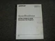 CAT Caterpillar D379B Generator Set Engine Specs Shop Service Repair Manual 34Z1