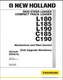 New Holland L180 L185 L190 C185 C190 Skid Steer Loader Service Repair Manual CD