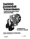 Case Clark 24000 Powershift Transmission SM HR246 FPS Service Manual Repair Shop