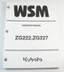 Kubota ZG222 ZG222S ZG227 Zero Turn Lawn Mower Service Workshop Repair Manual