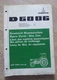 Deutz Tractor D6006 Spare Parts List