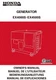 2009 Honda EX4000S EX4500S Generador Owner&rsquo;s Manual (en Espa&ntilde;ol)