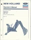 NEW HOLLAND BACKHOE BH-134 OPERATORS MANUAL